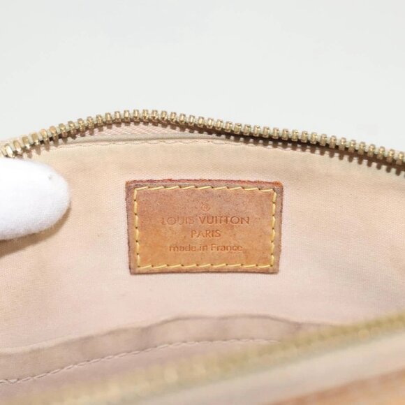 LOUIS VUITTON Monogram Vernis Alma BB Hand Bag Beige Dunne - Picture 13 of 16